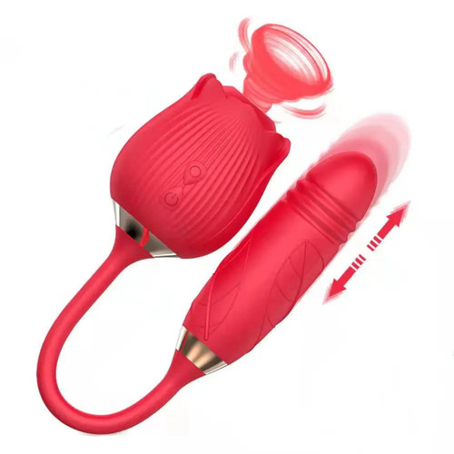 Vibratore thrusting sex toy - vibratore,