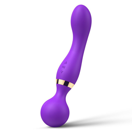 Vibratore wand doppio per